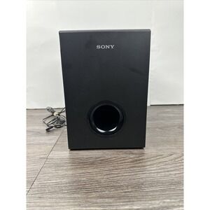 Sony SS-WCT60 Black‎ Wired 8ohm Home Theater Speaker System Only Subwoofer